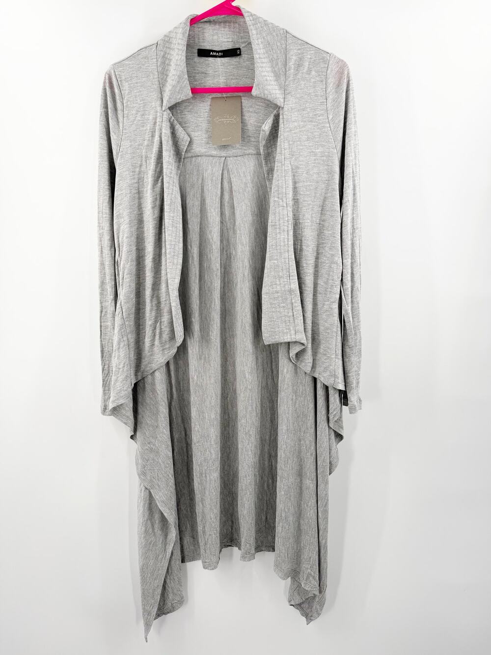 Amadi Anthropologie Cardigan Women’s SZ Extra Small NWT Gray Lounge Comfy Open